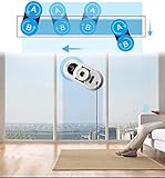 Sophinique Fensterputzroboter Automatischer Fenstersauger, Flexible und Sichere Reinigung, Fernbedienung Anwendung mit Bluetooth Steuerungssystem - 2